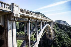 highway Bridge Concrete Arch