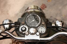 Vintage Motorcycle Handlebar