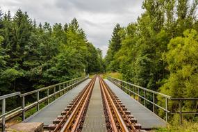 Gleise Bridge on Ore Mountains