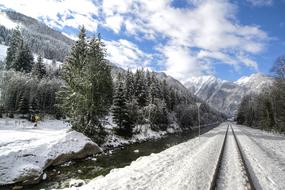 Austria Neukirchen Rails