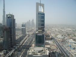 Dubai City Street view