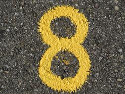Number Ad Yellow
