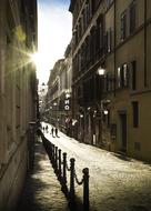 Italy Street Sunset