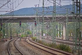 high-speed railway stuttgart - mannheim