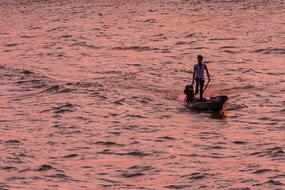 Vietnam Mekong River Evening Sun