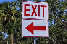 Exit Sign Symbol