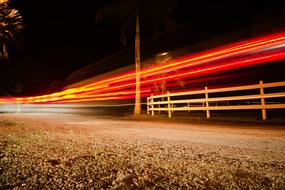 Long Exposure Night Photo Light