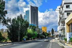 urban Street Architecture in City