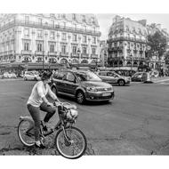 Paris Cyclist Square