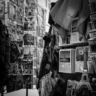 Paris Street Postcard