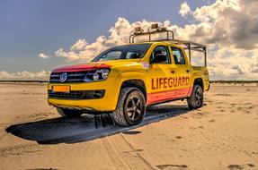 Truck Lifeguard Yellow