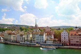 Switzerland Zurich Limmat
