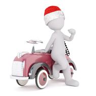 christmas white male full body