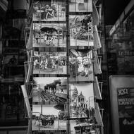 Paris Street Postcard