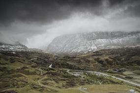 Mountain Clouds Meadow