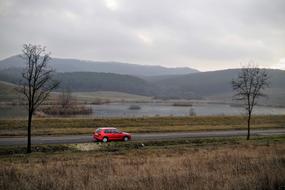 Fog Car Red