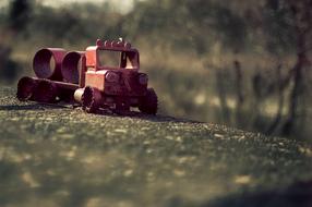 Toy Truck Concrete