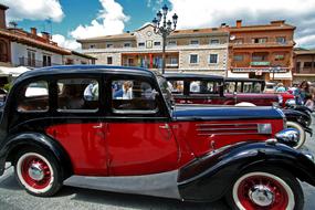 Antique Car Vehicle in Spain