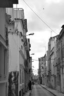 Black And White City Street Caldas