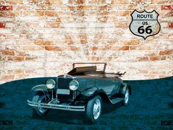 two door nostalgia horsepower car