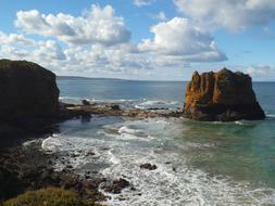 Coast Rocks Great Ocean Road