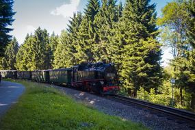 Steam Locomotive Train Machine