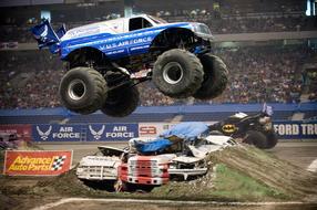 Monster Truck Jam Rally Stadium
