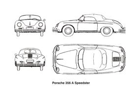 cars porsche speedster cars