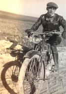 Motorbike Vintage Man