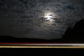 Road Long Exposure Lights