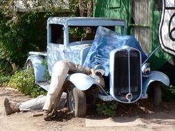 Rattletrap Route 66 Old Car