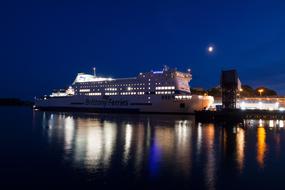 Ferry Port Ship