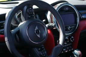 Minicooper Steering Wheel Car