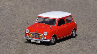 red Model Car Auto