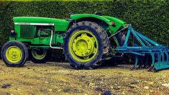 Tractor Green Agriculture