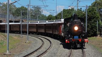 Brisbane Train Steam