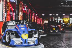 Amusement Park Bumper Cars