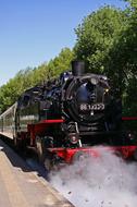 Steam Locomotive Railway Train