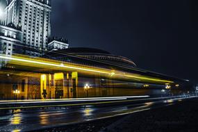 Transportation System Road at night