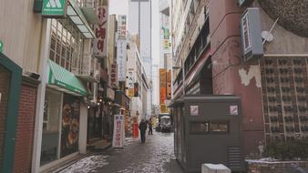 Seoul Retro Style Street