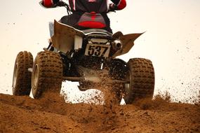 Quad Motocross Cross rider