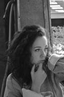 Portrait Black And White Street