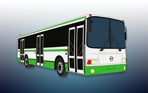 bus figure transport machine bus