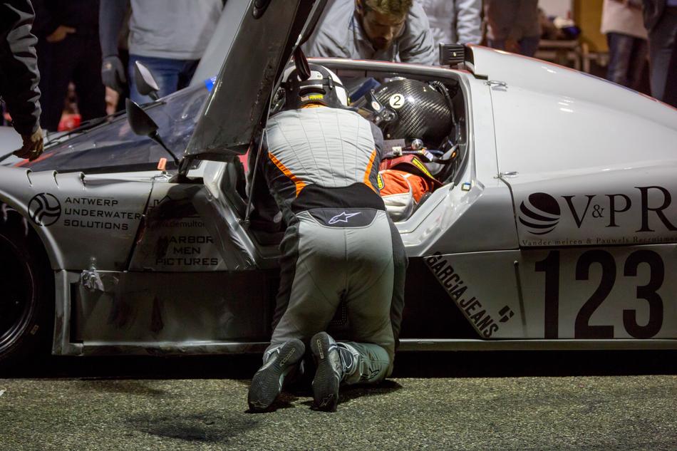 preparation of cars for races