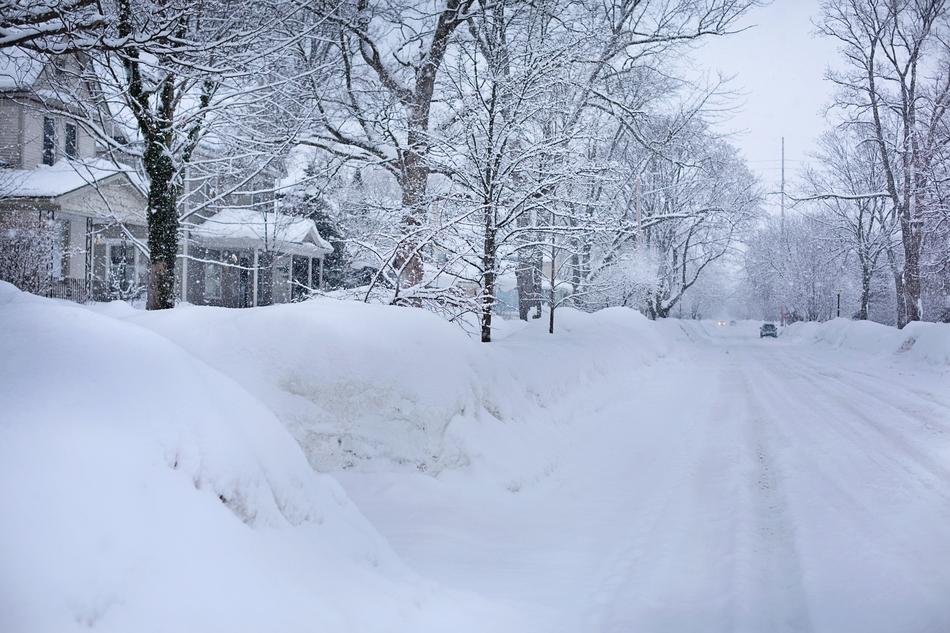 Snowy Street Deep