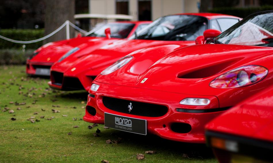 Ferrari Monza Red Rosso Car