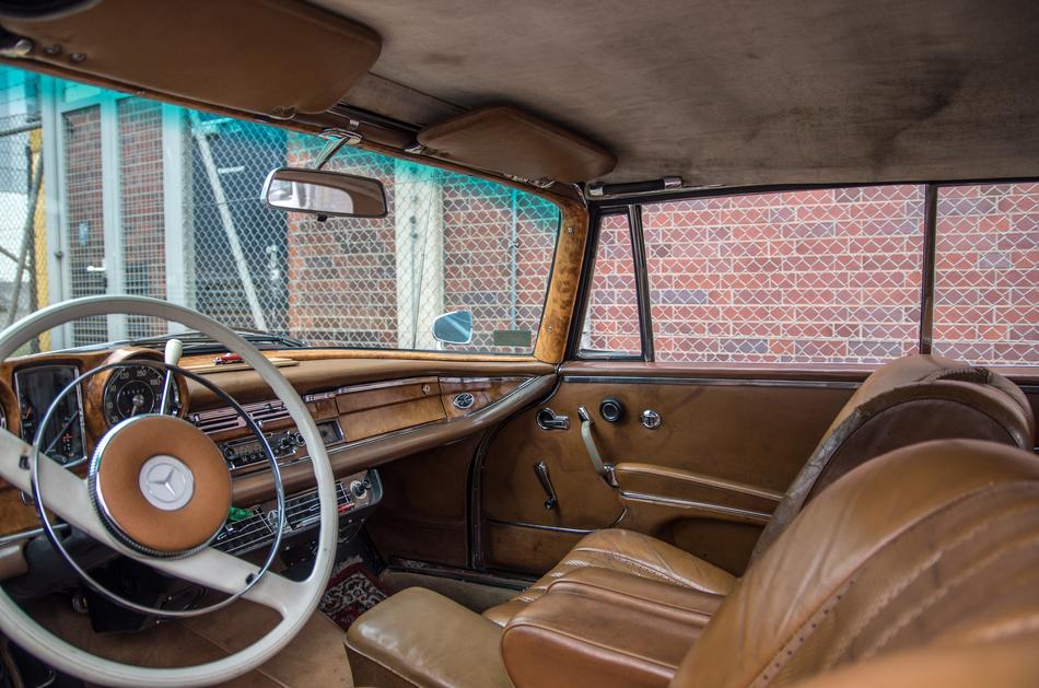 Mercedes Automotive Interior close-up