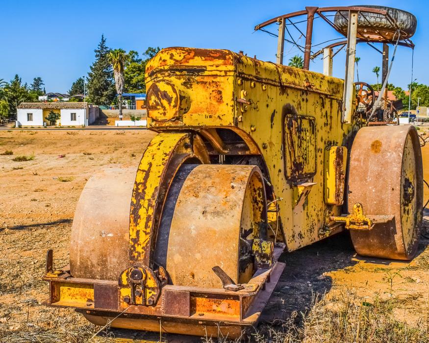 Road Roller as a Heavy Machine