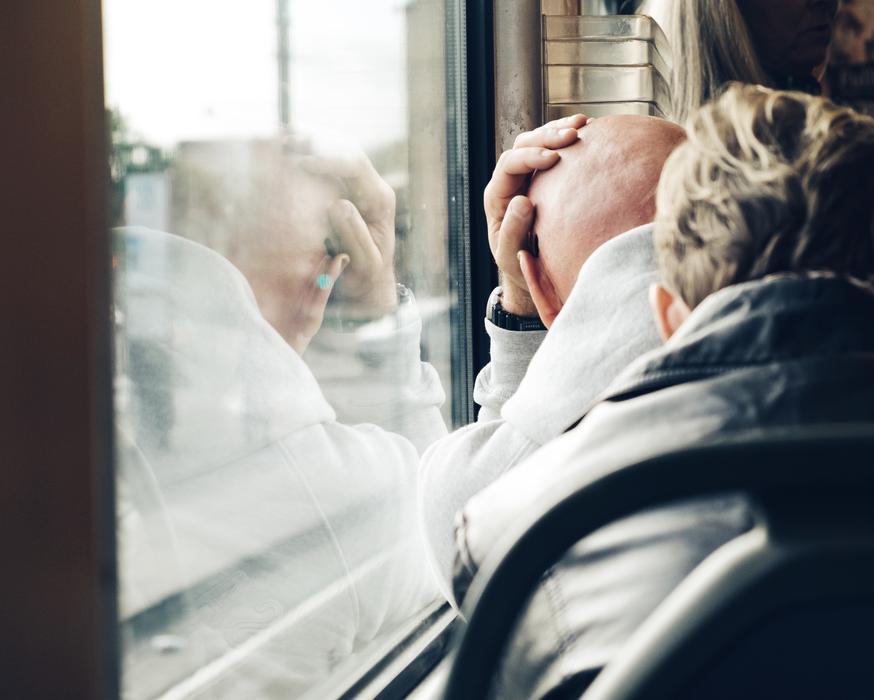 People Commuting in Bus Public vehicle