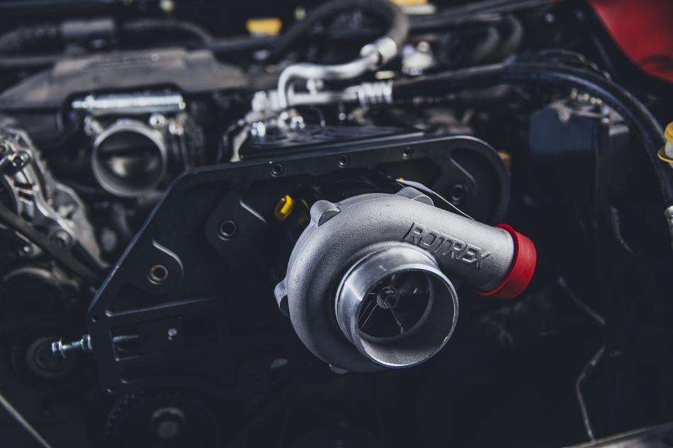 Engine Supercharger car